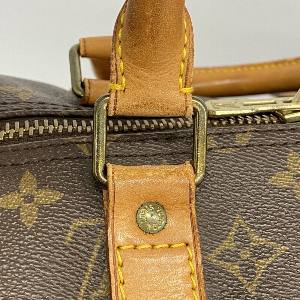 LOUIS VUITTON Brown Monogram Boston Bag - Picture 12 of 14